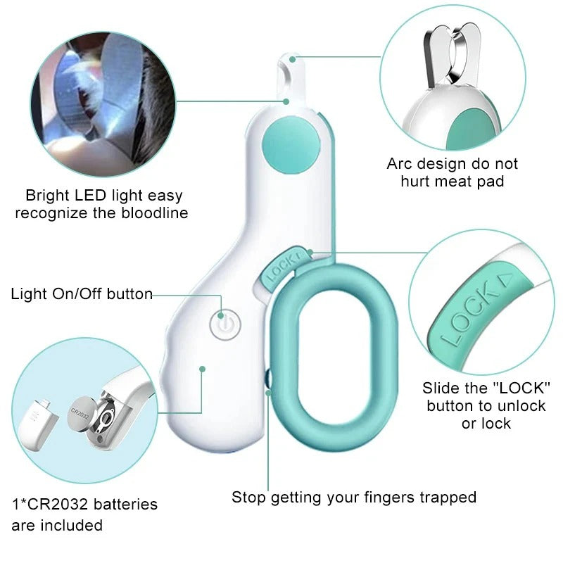 LED Nail Clipper for Pets